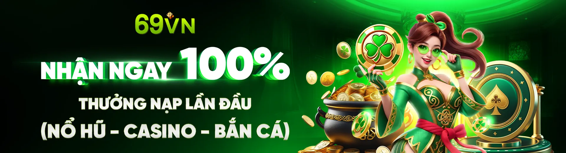 Thưởng nạp lần đầu 100%